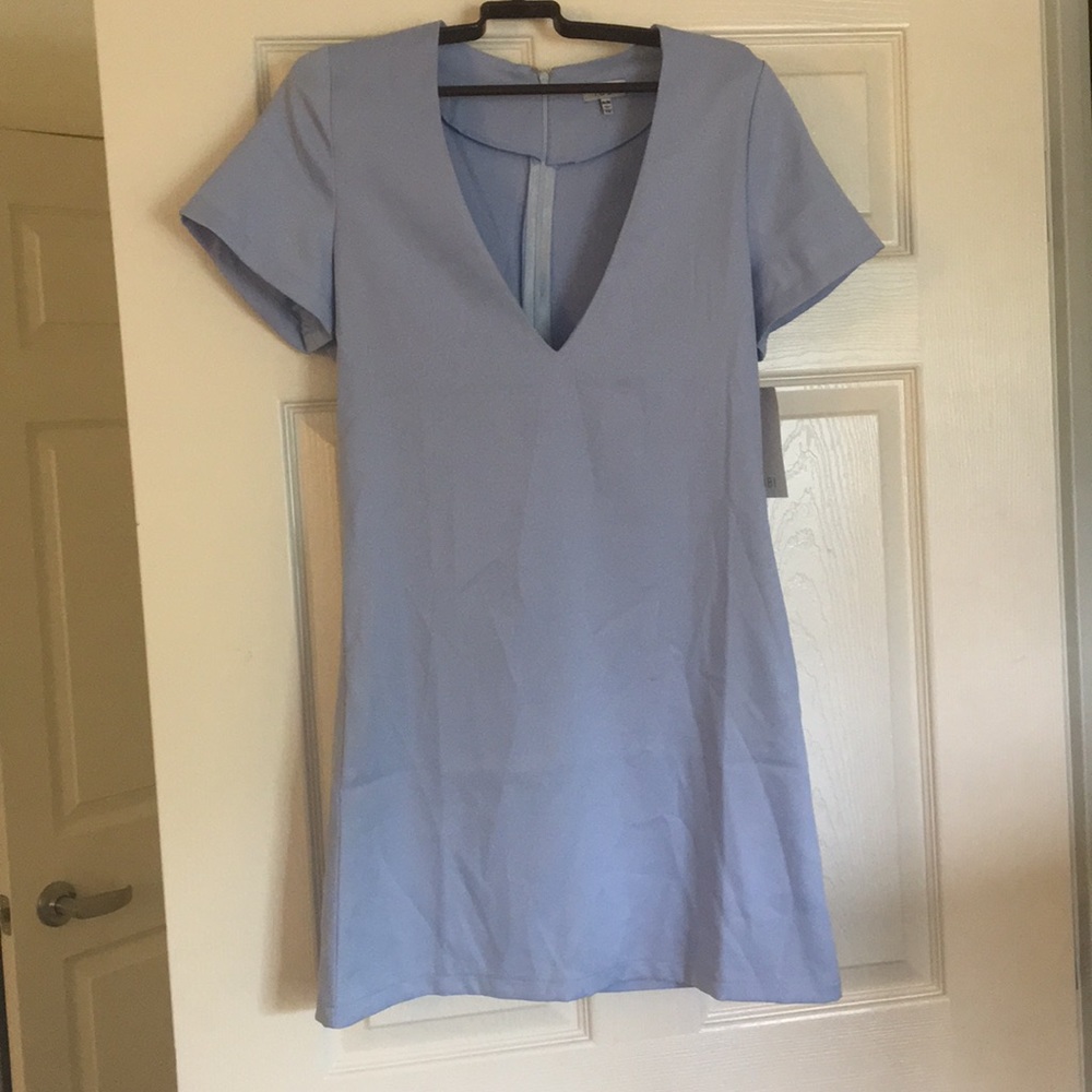 Periwinkle Blue Toni Short Sleeve Dress